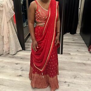 Red Lehenga Choli